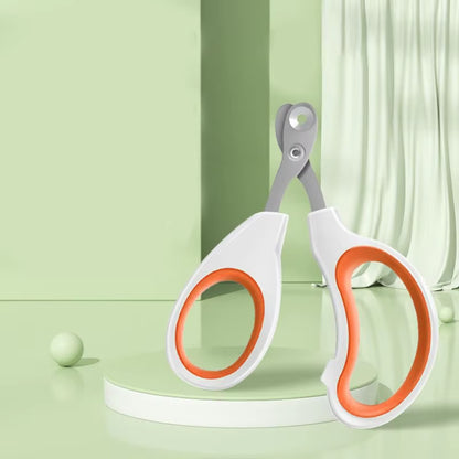 Professional Circular Hole Cat Nail Scissors and Dog Nail Clippers - Pet Grooming Supplies for Small Dogs