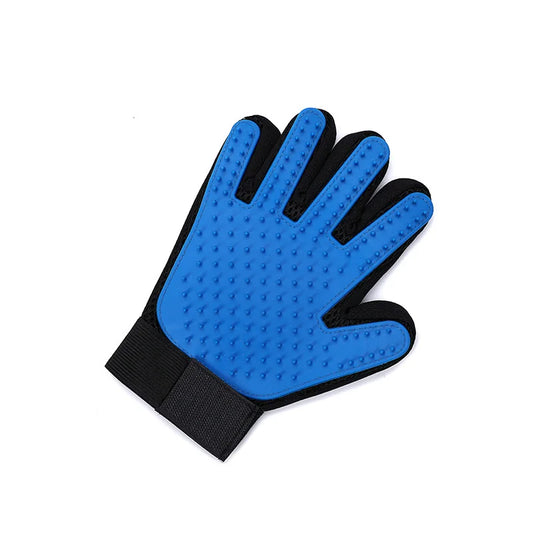 Professional Pet Grooming and Care Gloves with Massage and Bathing Comb for Effective Hair Removal - Left/Right Hand Design