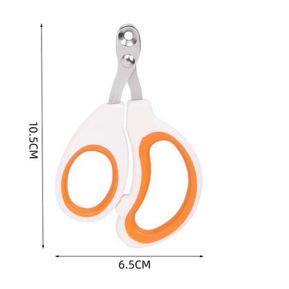 Professional Circular Hole Cat Nail Scissors and Dog Nail Clippers - Pet Grooming Supplies for Small Dogs