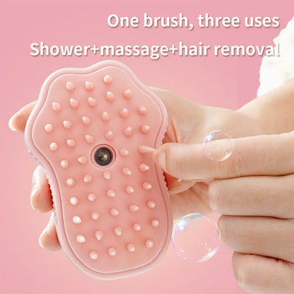 3-in-1 Electric Pet Grooming Brush with Steam and Spray for Cats and Dogs - Hair Removal and Massage Comb